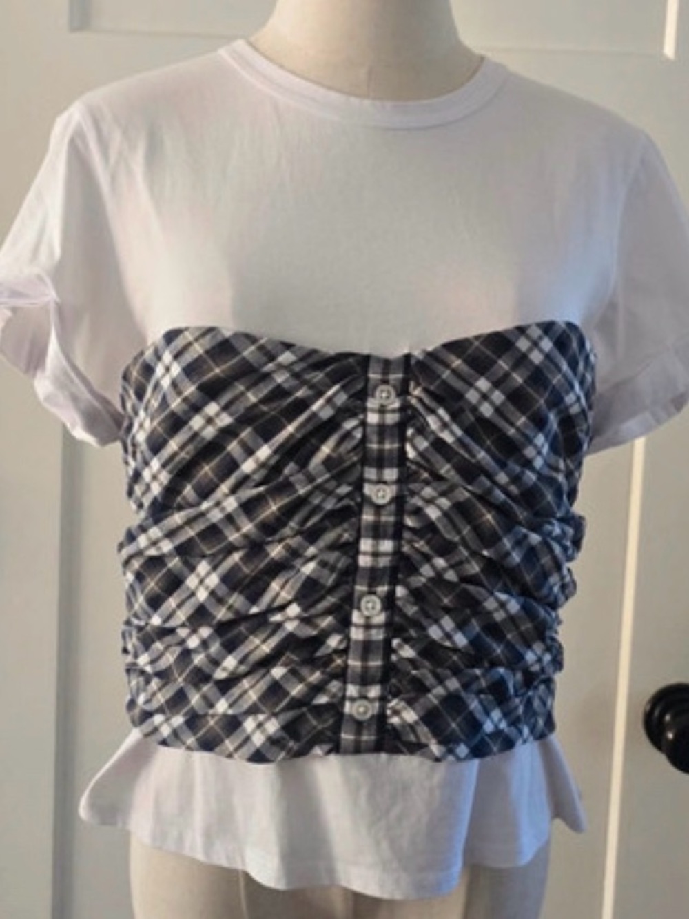 Veronica Beard Rainier Corset Tee